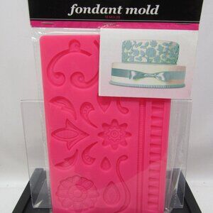 NEW! Sunny Side Up Bakery Flourish Silicone Fondant Mold